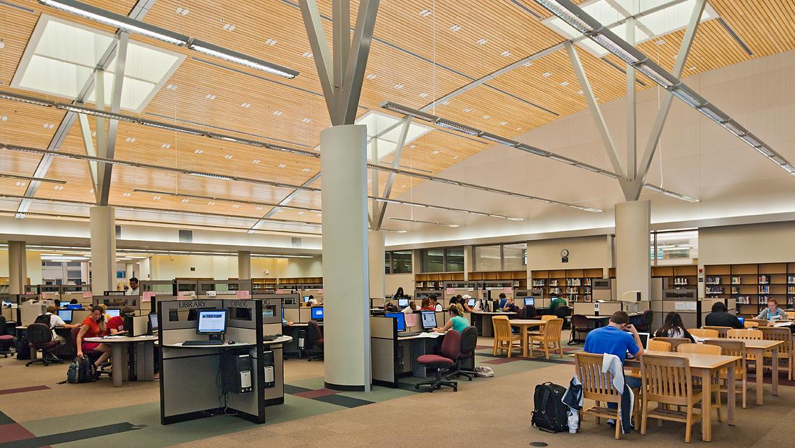 Folsom Lake College, Main Campus library